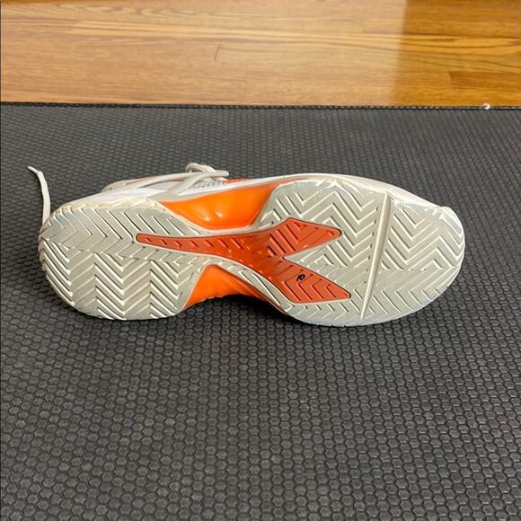 Diadora Athletic Shoes - Gray and Orange Size 8 - Picture 9 of 10